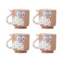 Világosbarna bögre szett 4 db-os Missy – Bloomingville