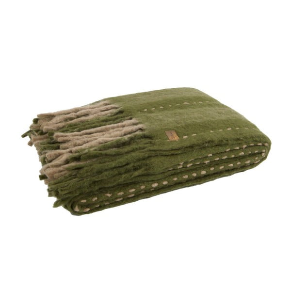 Hug zöld takaró, 170 x 130 cm - BePureHome