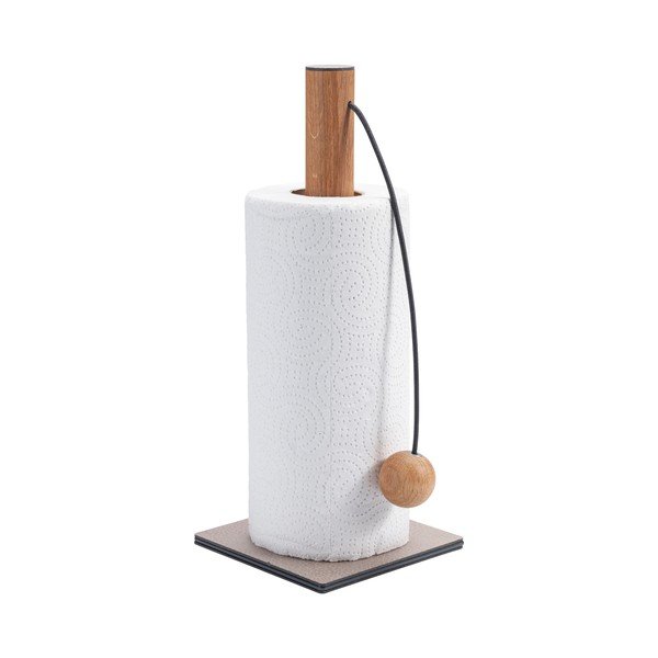 Szürke papírtörlő tartó ø 13 cm Bull – LIND DNA