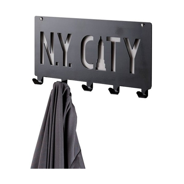 NY City fekete falifogas 5 horoggal - Compactor