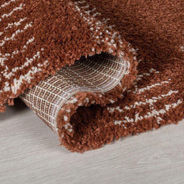 Zane sötétpiros szőnyeg, 120 x 170 cm - Flair Rugs-image-1