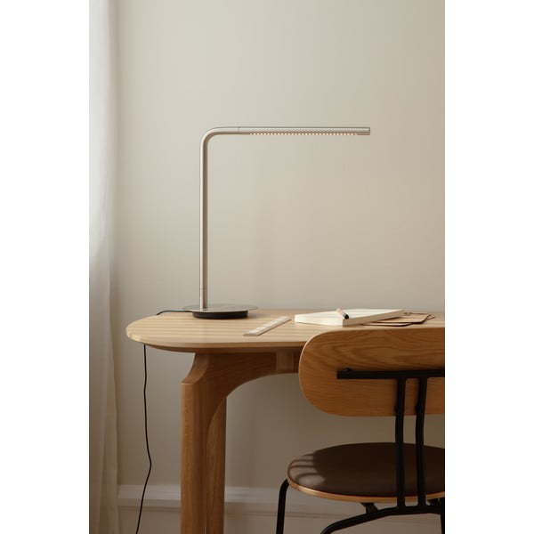 Ezüstszínű fém LED dimmelhető asztali lámpa (magasság 46 cm) Omni Table – UMAGE-image-2