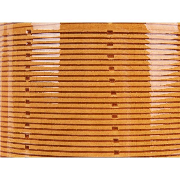 Bottle narancssárga kerámia váza, magasság 14 cm - PT LIVING-image-3