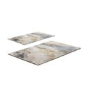 Szürke-bézs fürdőszobai kilépő szett 2 db-os 60x100 cm – Foutastic