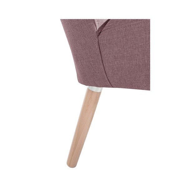 Neele Duro Aubergine kopott rózsaszín fotel - Max Winzer-image-3