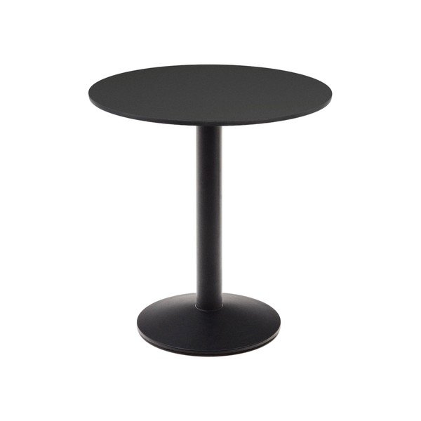 Fém kerek kerti étkezőasztal 68x68 cm Esilda – Kave Home