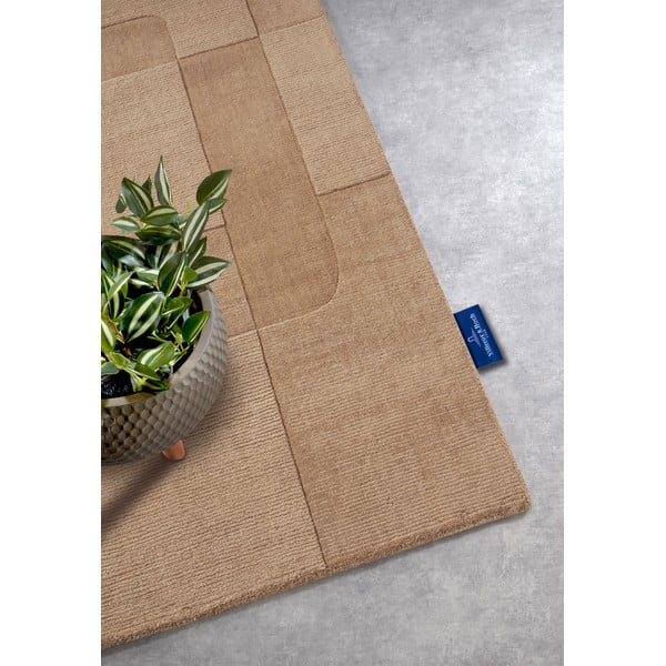 Bézs kézi szövésű gyapjú futószőnyeg 80x250 cm Charlotte – Villeroy&Boch-image-2
