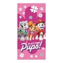 Rózsaszín pamut gyerek fürdőlepedő 70x140 cm Paw Patrol – Jerry Fabrics
