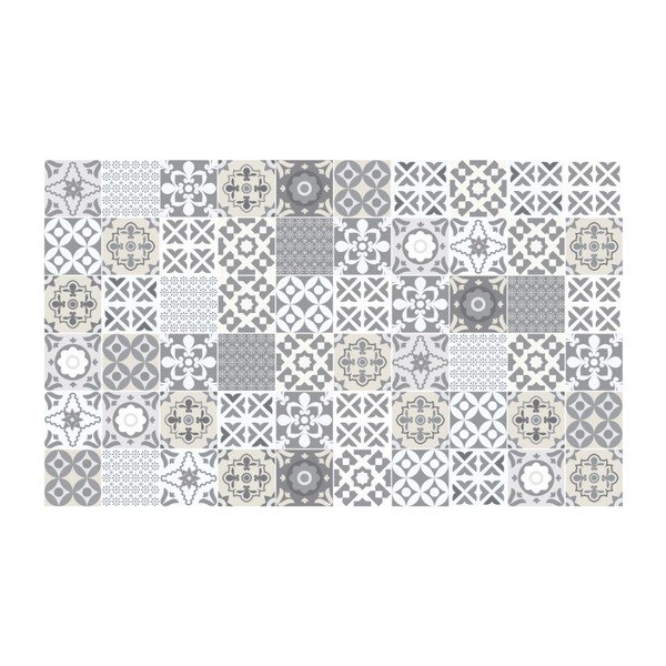 Wall Decal Tiles Artistic Shade of Grey 60 db-os falmatrica szett, 20 x 20 cm - Ambiance-image-2