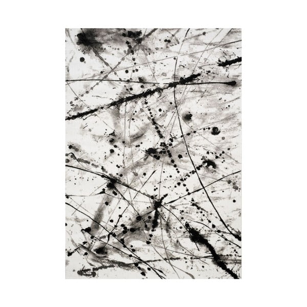 Manhattan Soho fekete-fehér szőnyeg, 160 x 230 cm - Webtappeti