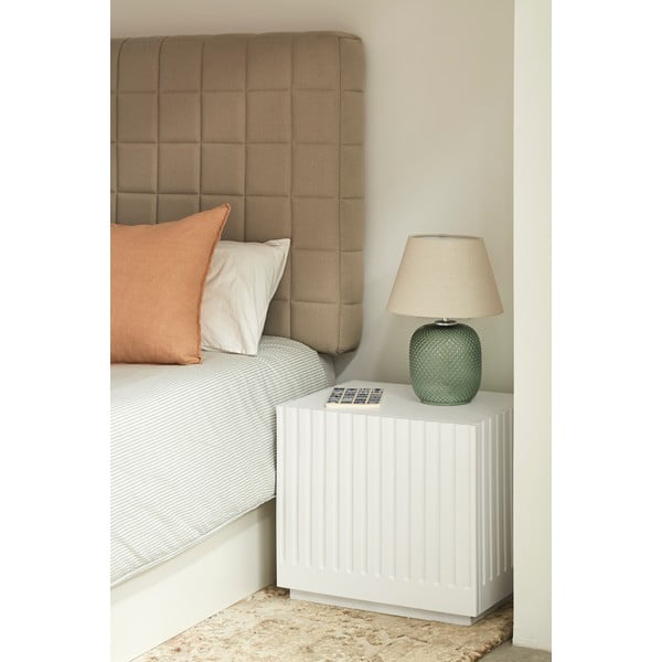 Fehér éjjeliszekrény Doric – Teulat-image-1