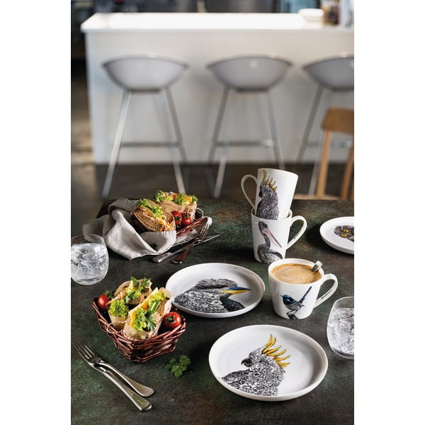 Marini Ferlazzo Owl fehér porcelán tányér, ø 20 cm - Maxwell & Williams-image-1