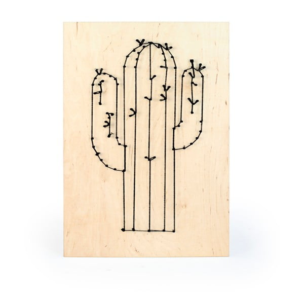 Cactus diy kép, 40 x 60 cm - Really Nice Things