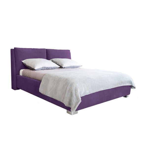 Vicky lila kétszemélyes ágy, 180 x 200 cm - Mazzini Beds