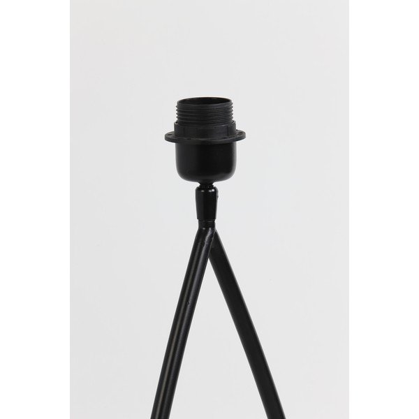 Matt fekete fém asztali lámpa talp 51 cm Tamsu – Light & Living-image-2