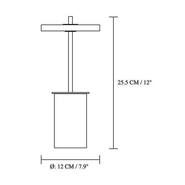 Szürke márvány LED dimmelhető asztali lámpa fém búrával (magasság 25,5 cm) Asteria Move Mini – UMAGE-image-3
