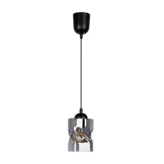 Fekete függőlámpa üveg búrával ø 10 cm Felis – Candellux Lighting