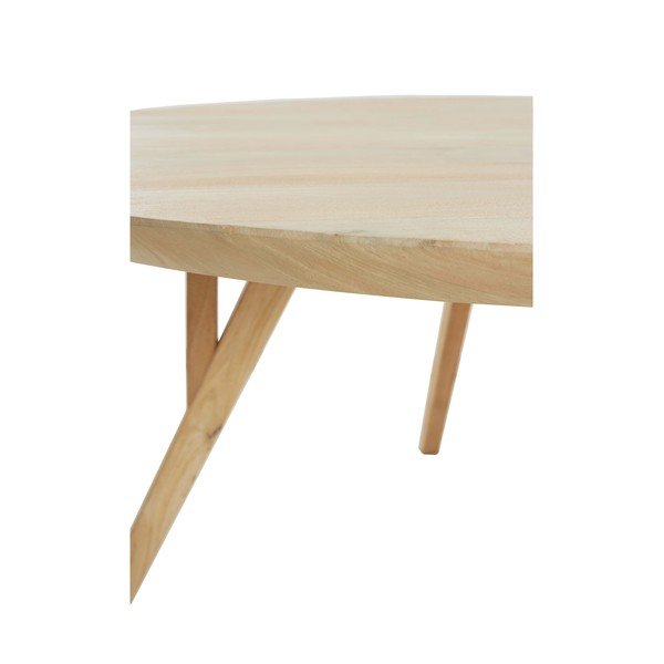 Mangófa kerek étkezőasztal ø 140 cm Quenza – Light & Living-image-4
