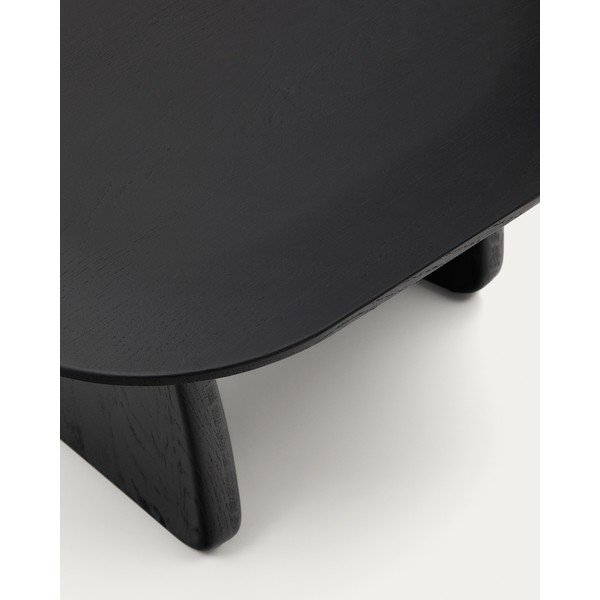 Tölgyfa tárolóasztal 70x71 cm Pirita – Kave Home-image-4