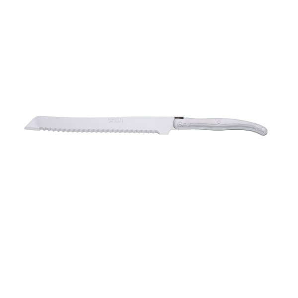 Rozsdamentes acél kenyérvágó kés fadobozban, hosszúság 28 cm - Jean Dubost