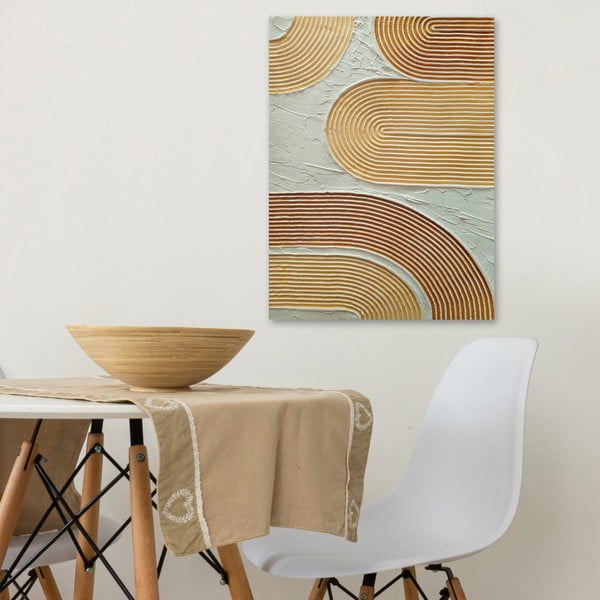 Kézzel festett kép 50x70 cm 3D Canvas – Wallity-image-1