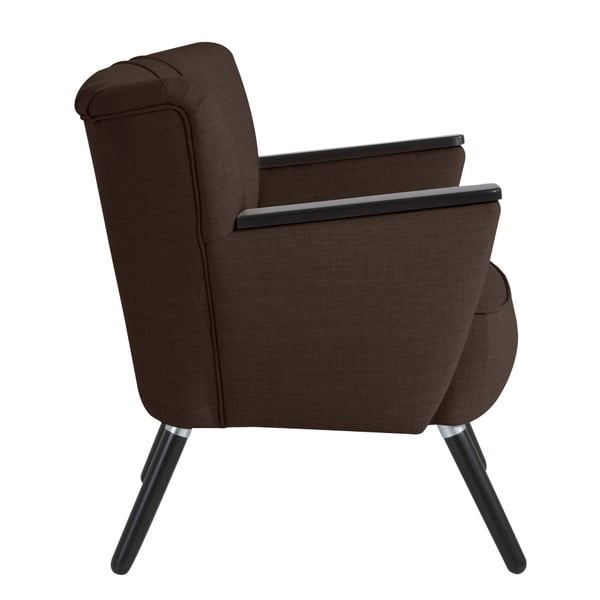 Laurin csokoládébarna fotel - Max Winzer-image-2