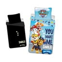 Egyszemélyes pamut gyerek ágyneműhuzat világító hatással 140x200 cm Paw Patrol – Jerry Fabrics