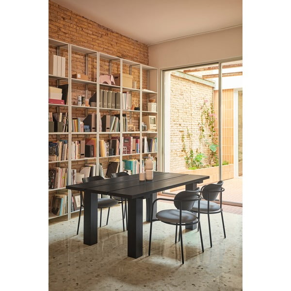 Étkezőasztal borovi fenyő asztallappal 100x180 cm Banda – Teulat-image-1