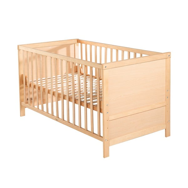 Natúr színű babaágy 70x140 cm – Roba