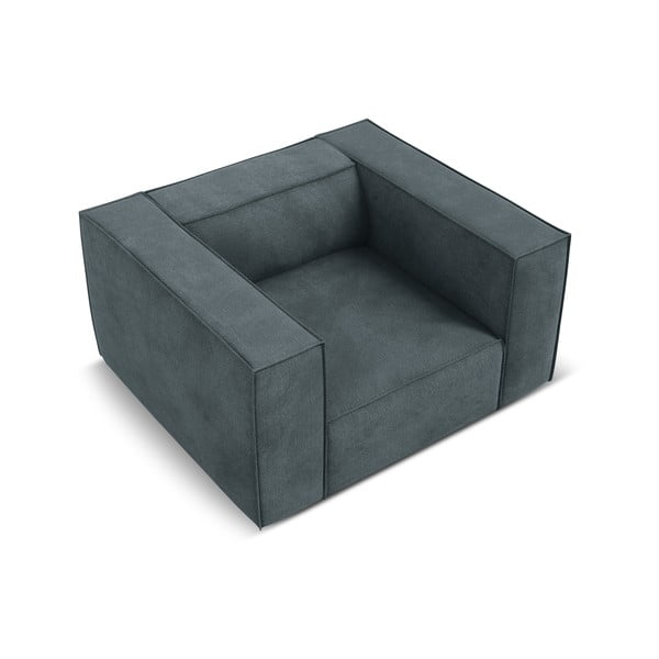 Petróleumkék-szürke fotel Madame – Windsor & Co Sofas-image-3