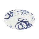 Positano kék-fehér kerámia tálaló tányér, 40 x 25 cm - Villa Altachiara