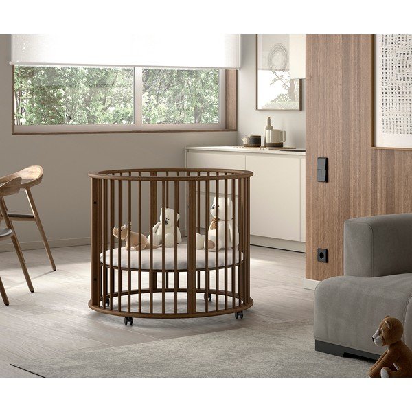 Barna bükkfa járóka 90x90 cm Dino – Vipack-image-1