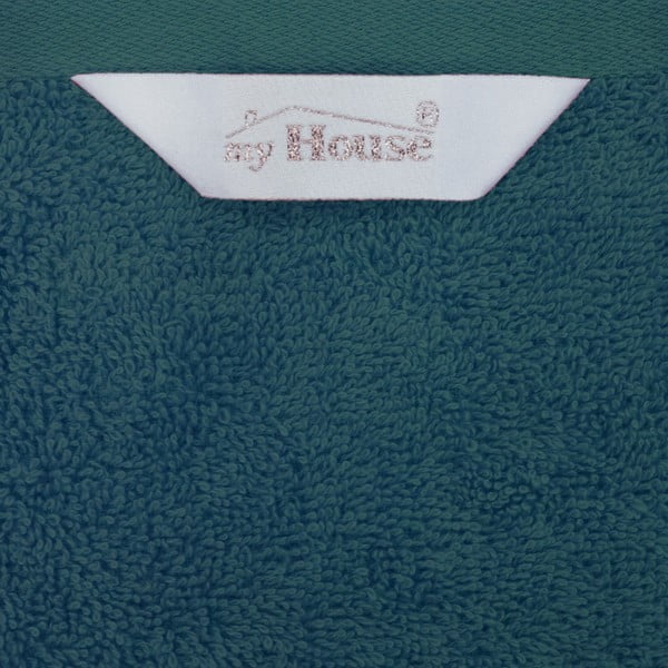 Kék-türkiz pamut törülköző 100 x 50 cm Darwin - My House-image-1