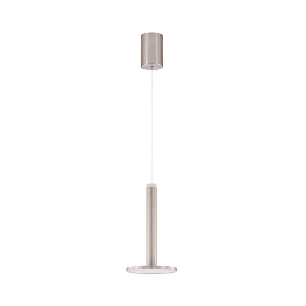 Matt ezüstszínű fém LED függőlámpa ø 15 cm Palencia – Nova Luce