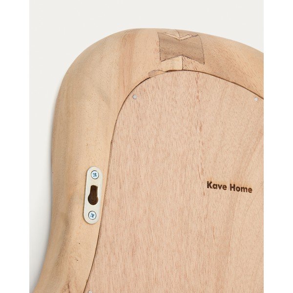 Fali tükör tömörfa kerettel 44x68 cm Selem – Kave Home-image-1