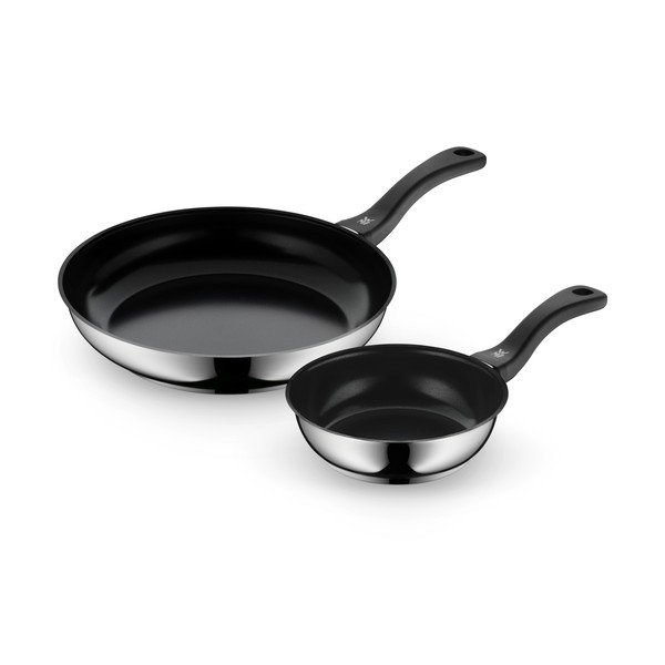 Rozsdamentes acél serpenyő készlet 2 db-os kerámia felülettel ø 28 cm Devil – WMF