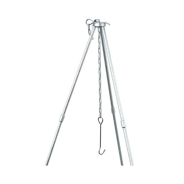 Összecsukható háromlábú alumínium főző állvány, magasság 86 cm - Cattara-image-1