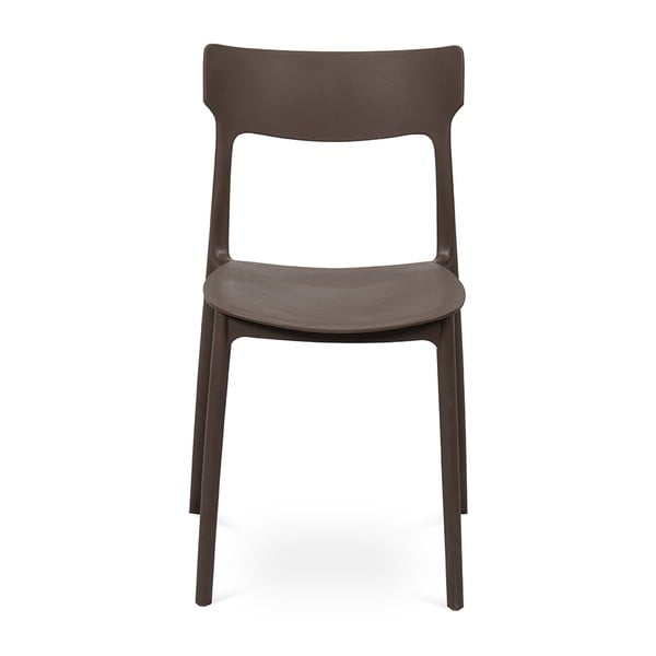 Barna műanyag kerti szék Biá – Bonami Essentials-image-2