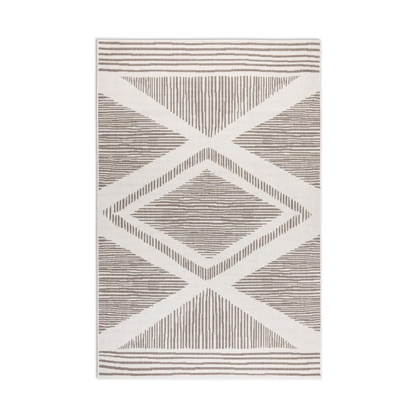 Barna-krémszínű kültéri szőnyeg 160x230 cm Gemini – Elle Decoration
