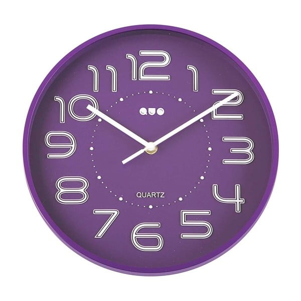 Reloj lila falióra, ⌀ 28 cm - Versa