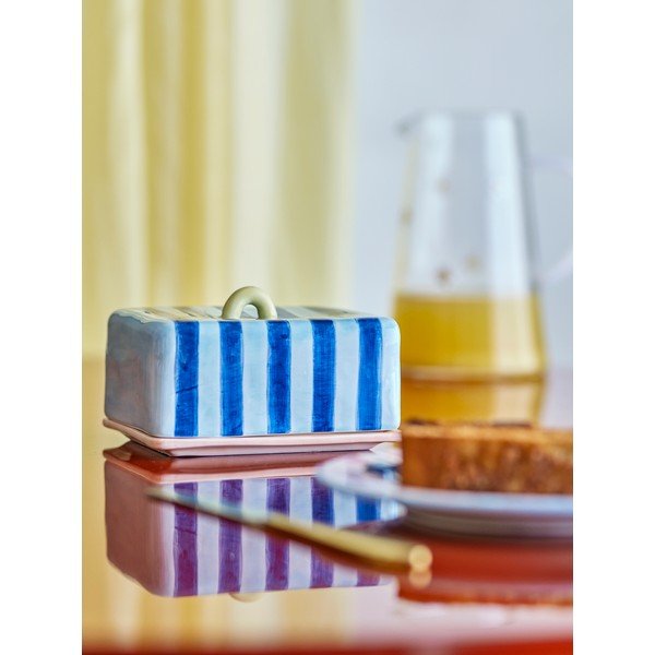 Kék kerámia vajtartó Phoenix – Bloomingville-image-1