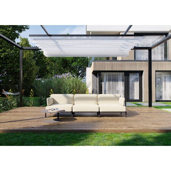 Bézs kerti moduláris kanapé 234 cm Salve – Sit Sit-image-4