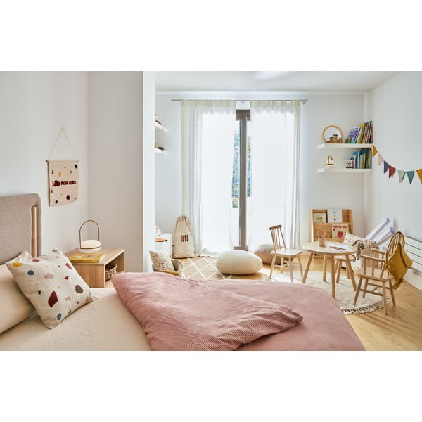 Dilcia kaucsukfa gyerek asztal, ø 55 cm - Kave Home-image-2