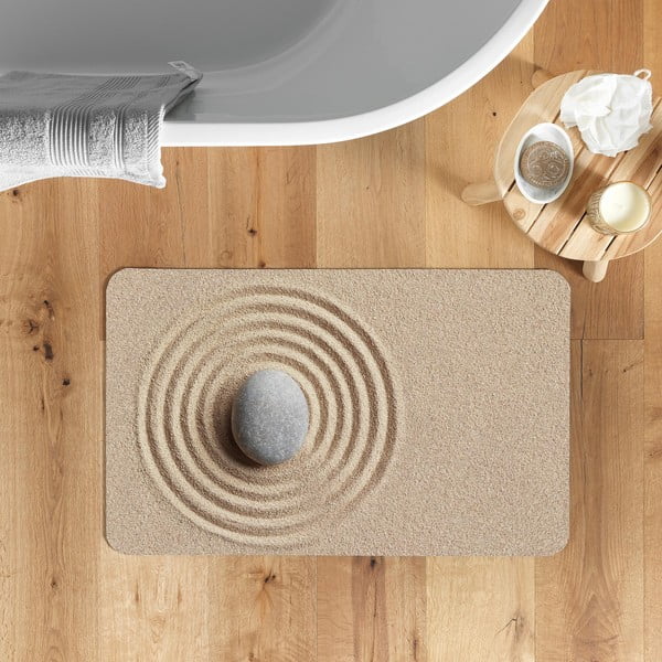 Világosbarna fürdőszobai kilépő 50x120 cm Serena – douceur d'intérieur-image-1