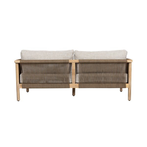 Szürkésbézs kárpitozott háromszemélyes kerti lounge szett Oasis – Dutchbone-image-4