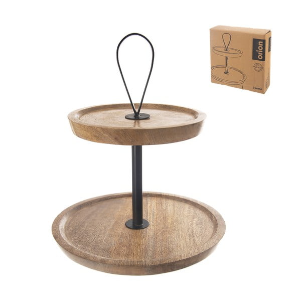 Fa emeletes kínálótálca Mango – Orion-image-4