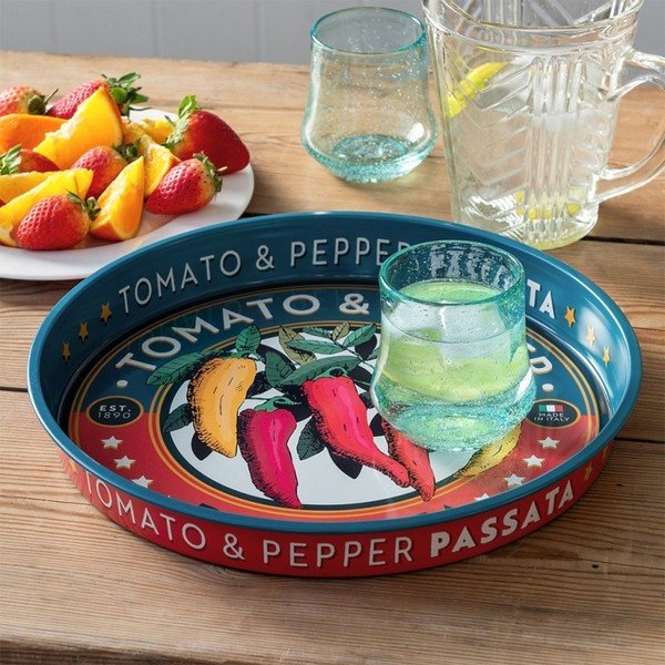 Fém tálca ø 33 cm Passata – Rex London-image-1
