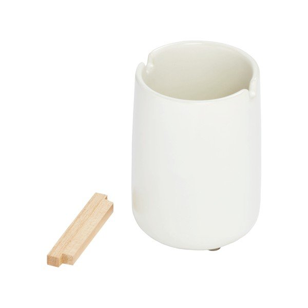 Eco Vanity fehér kerámia fogkefetartó pohár - iDesign-image-4