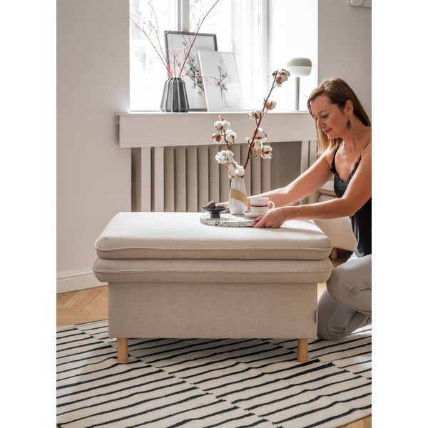 Bézs lábtartó Simon – Miuform-image-2