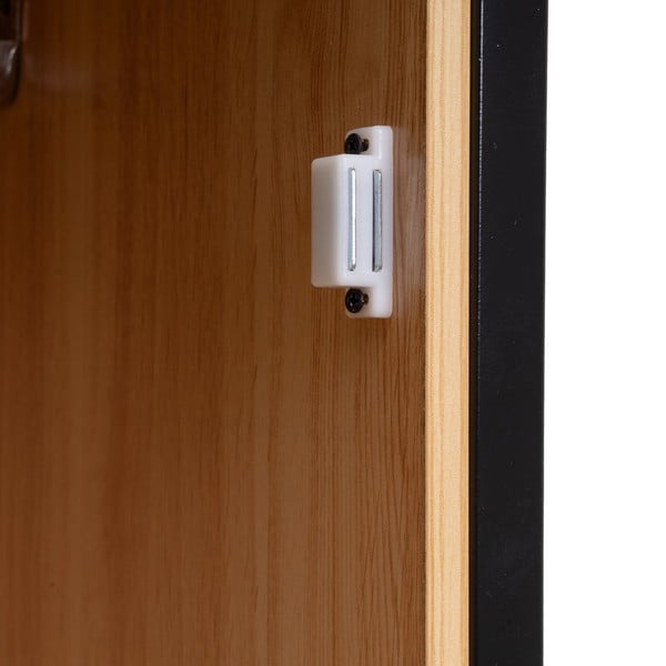 Natúr színű nyitott ruhásszekrény 60x190x48 cm Armarios – Casa Selección-image-2